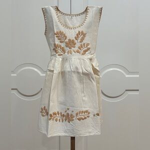 Mexican Girls Dress with Hand Embroidery.